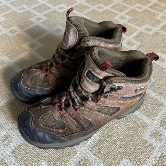 RedHead Waterproof Winter Boots Suede Hiking Trail Shoes Outdoor Shoes Brown 10 - Picture 10 of 11